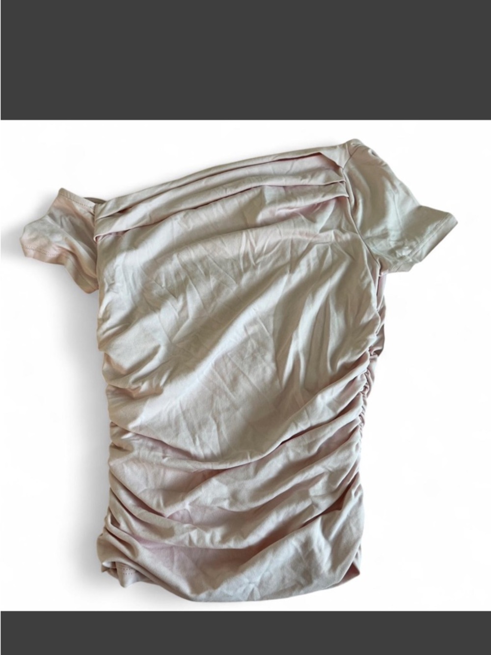 Windsor Blush Pink Ruched Top